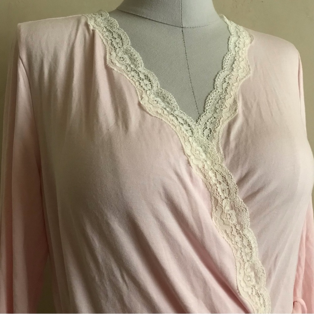 Soft Light Pink House Robe - Picture 6 of 10